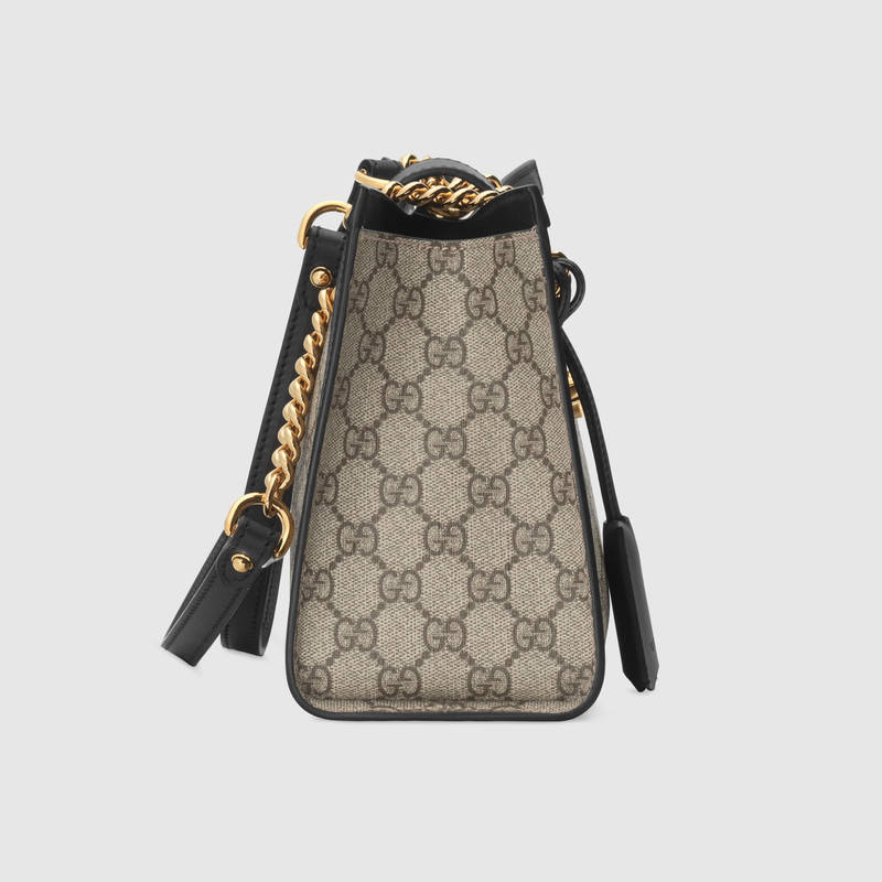 Gucci Padlock GG Small Shoulder Bag 498156 Black